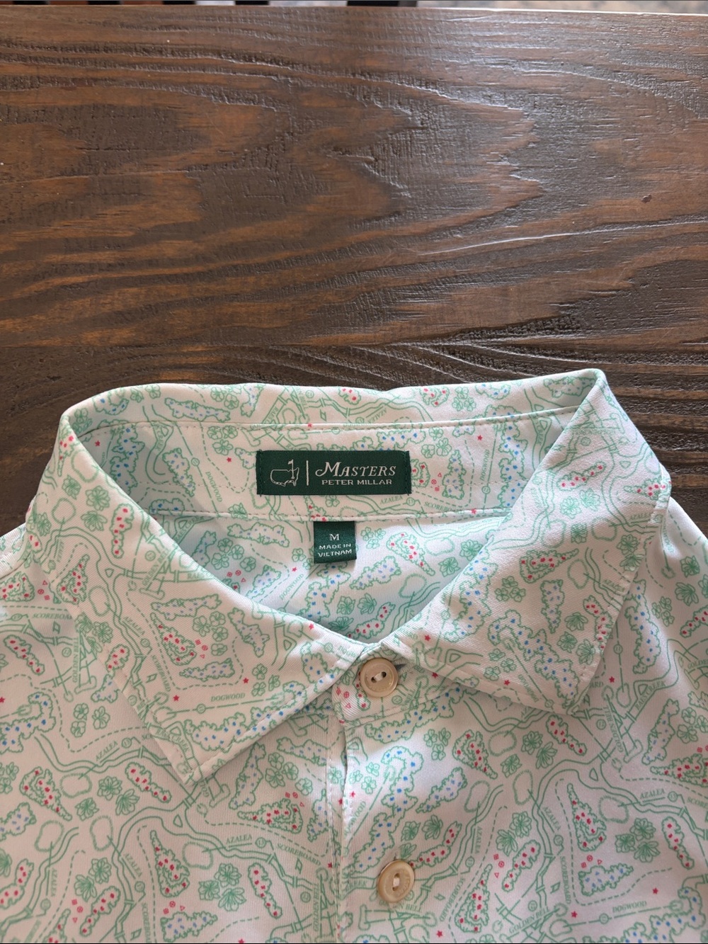 Rare Peter Millar Masters Course Polo - Picture 2 of 3